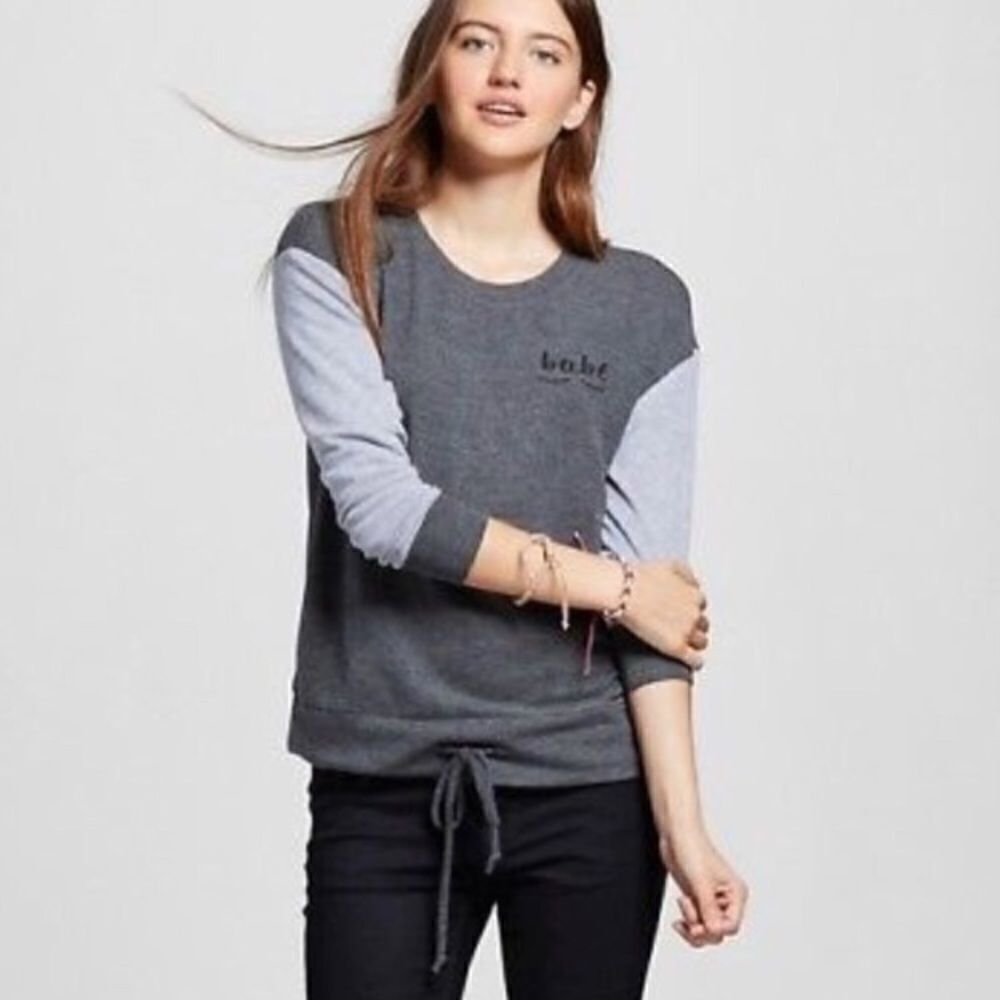 Zoe + Liv “babe” sweatshirt. XS